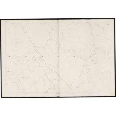 1838 Map of Mayo - Sheet 37, 1861 Print