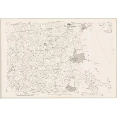 1896 Map of Mayo - Sheet 38, 1901 Print