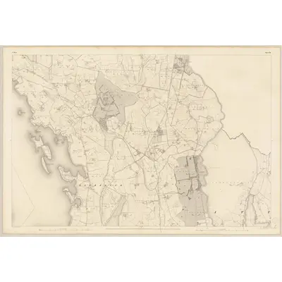 1838 Map of Mayo - Sheet 39, 1839 Print
