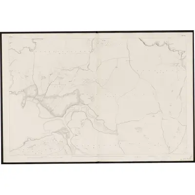 1838 Map of Mayo - Sheet 4, 1863 Print