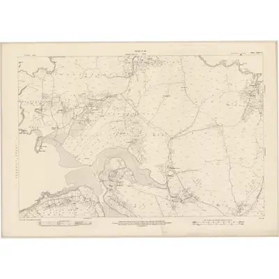 1917 Map of Mayo - Sheet 4, 1921 Print