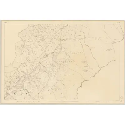 1838 Map of Mayo - Sheet 40 [with extension 40A], 1839 Print