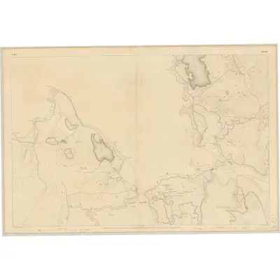 1838 Map of Mayo - Sheet 43, 1840 Print