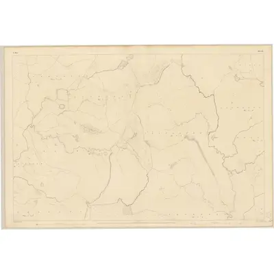 1838 Map of Mayo - Sheet 45, 1839 Print
