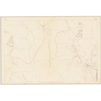 1838 Map of Mayo - Sheet 46, 1839 Print