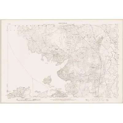 1896 Map of Mayo - Sheet 48, 1901 Print