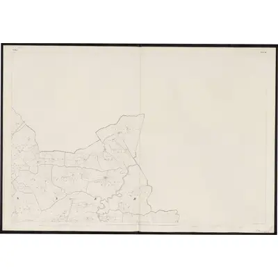 1838 Map of Mayo - Sheet 50, 1857 Print