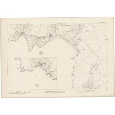 1915 Map of Mayo - Sheet 54 & 54A, 1920 Print