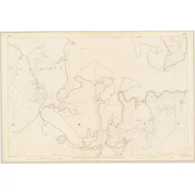 1838 Map of Mayo - Sheet 55, 1839 Print