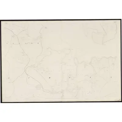1838 Map of Mayo - Sheet 55, 1860 Print