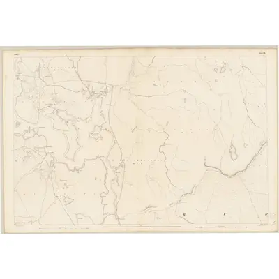 1838 Map of Mayo - Sheet 56, 1839 Print