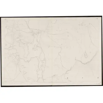 1838 Map of Mayo - Sheet 56, 1863 Print
