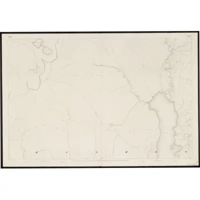 1838 Map of Mayo - Sheet 57, 1860 Print