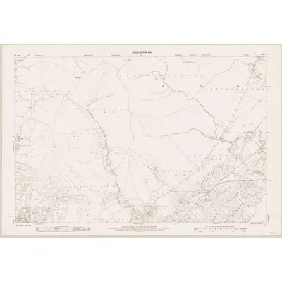 1896 Map of Mayo - Sheet 58, 1900 Print