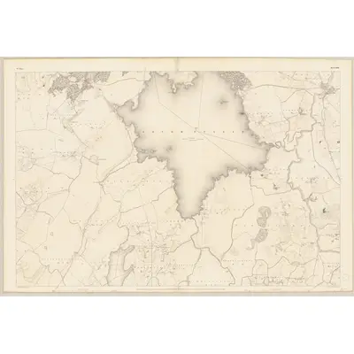 1838 Map of Mayo - Sheet 60, 1839 Print