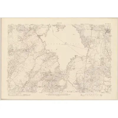 1915 Map of Mayo - Sheet 60, 1920 Print