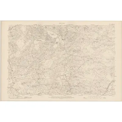 1915 Map of Mayo - Sheet 61, 1920 Print