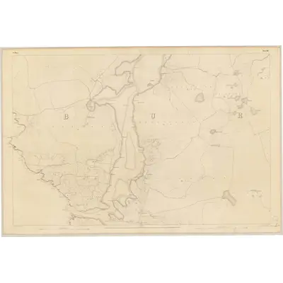 1838 Map of Mayo - Sheet 65 [with extension 54A], 1839 Print