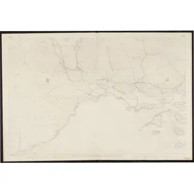 1838 Map of Mayo - Sheet 66, 1861 Print