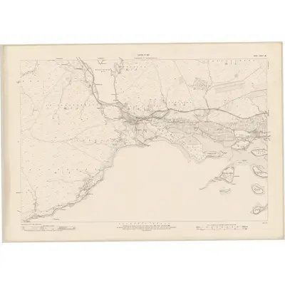 1915 Map of Mayo - Sheet 66, 1920 Print