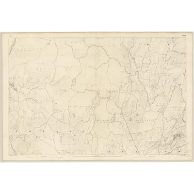 1838 Map of Mayo - Sheet 69, 1839 Print