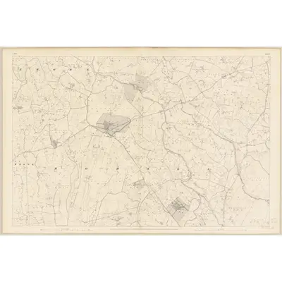 1838 Map of Mayo - Sheet 71, 1839 Print
