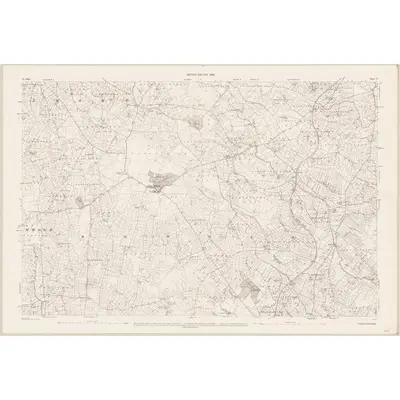 1895 Map of Mayo - Sheet 71, 1900 Print