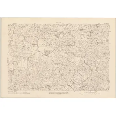 1914 Map of Mayo - Sheet 71, 1920 Print