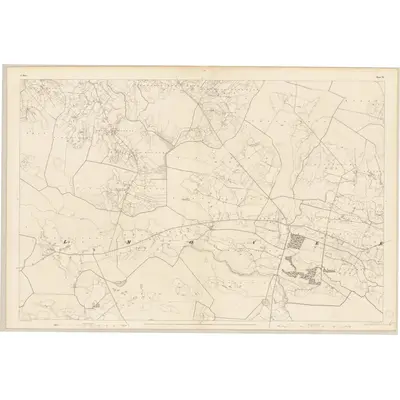 1838 Map of Mayo - Sheet 73, 1839 Print