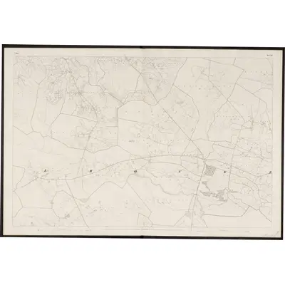 1838 Map of Mayo - Sheet 73, 1860 Print