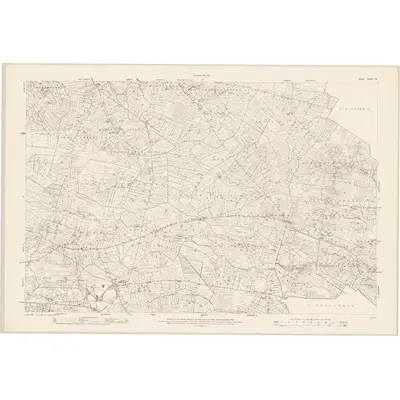 1914 Map of Mayo - Sheet 73, 1919 Print
