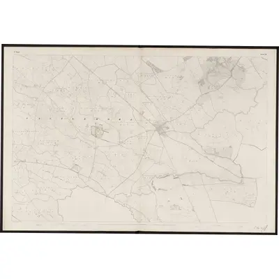 1837 Map of Mayo - Sheet 74, 1862 Print