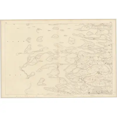 1838 Map of Mayo - Sheet 76, 1839 Print