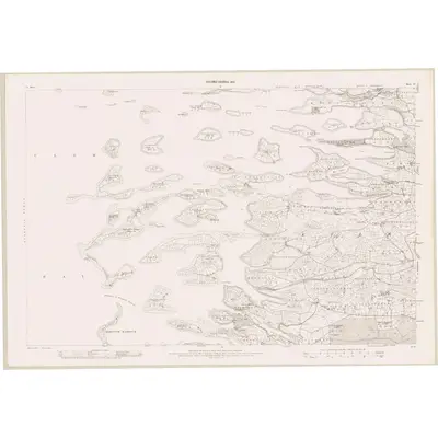 1897 Map of Mayo - Sheet 76, 1901 Print