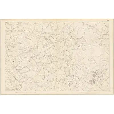 1838 Map of Mayo - Sheet 77, 1839 Print