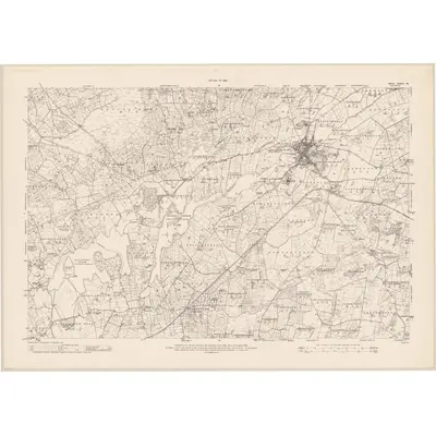1915 Map of Mayo - Sheet 78, 1920 Print