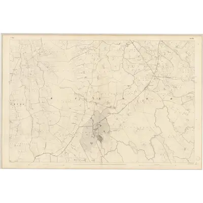 1837 Map of Mayo - Sheet 80, 1839 Print