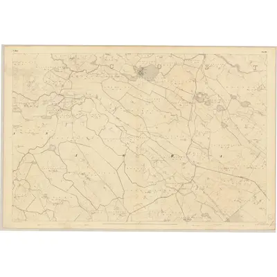 1837 Map of Mayo - Sheet 81, 1839 Print