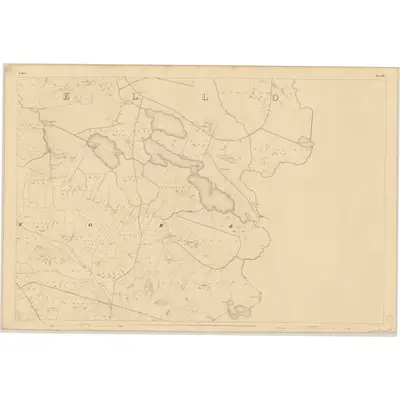 1837 Map of Mayo - Sheet 82, 1839 Print