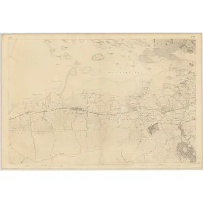 1838 Map of Mayo - Sheet 87, 1840 Print
