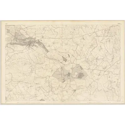 1838 Map of Mayo - Sheet 88, 1839 Print