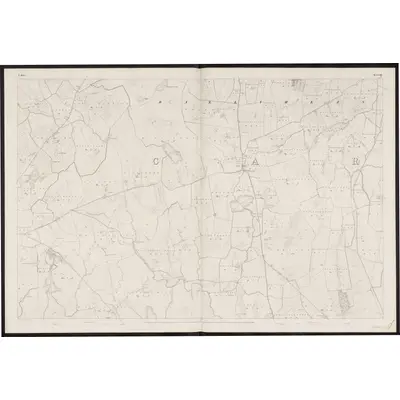 1838 Map of Mayo - Sheet 89, 1862 Print