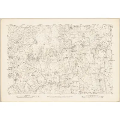 1914 Map of Mayo - Sheet 89, 1919 Print