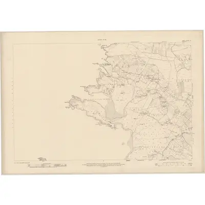 1917 Map of Mayo - Sheet 9, 1921 Print