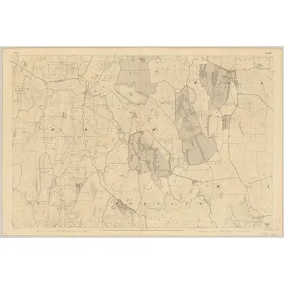 1838 Map of Mayo - Sheet 90, 1839 Print