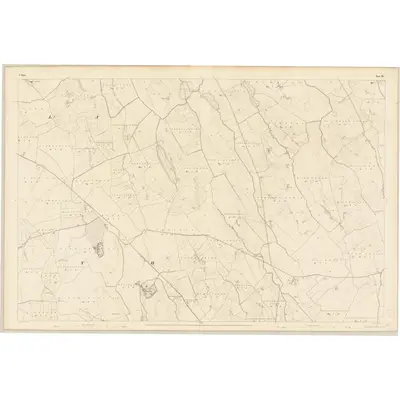 1838 Map of Mayo - Sheet 91, 1839 Print