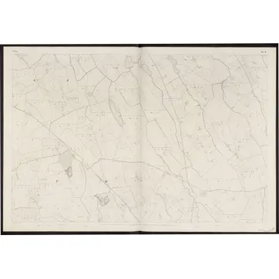 1838 Map of Mayo - Sheet 91, 1861 Print