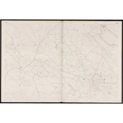 1838 Map of Mayo - Sheet 92, 1863 Print