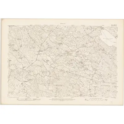 1914 Map of Mayo - Sheet 92, 1917 Print
