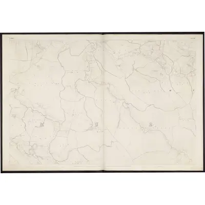 1838 Map of Mayo - Sheet 96, 1857 Print